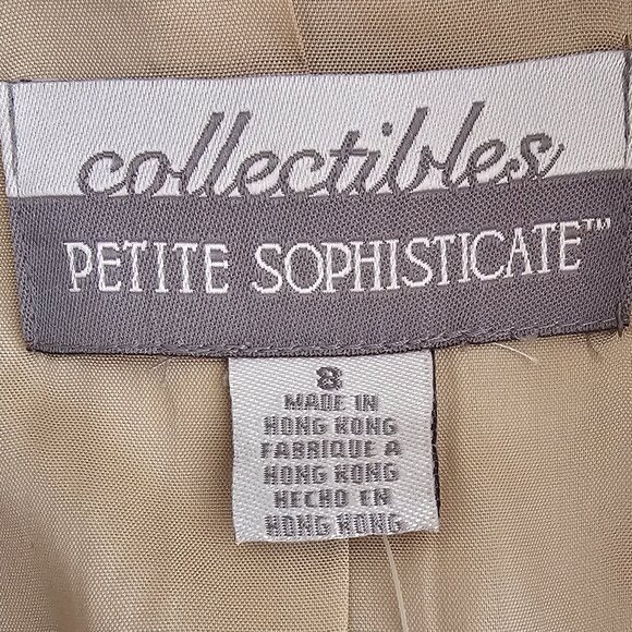 Petite Sophisticate Vintage Single-Breasted Blazer | NWT | 10P | Bone/Cream - Picture 14 of 16